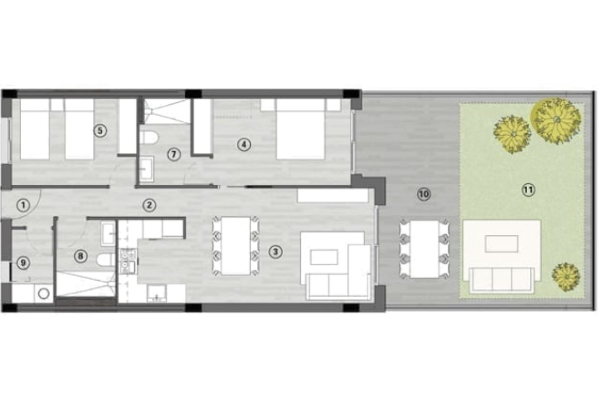 New construction Iconic Gran Alacant in Gran Alacant plan 1