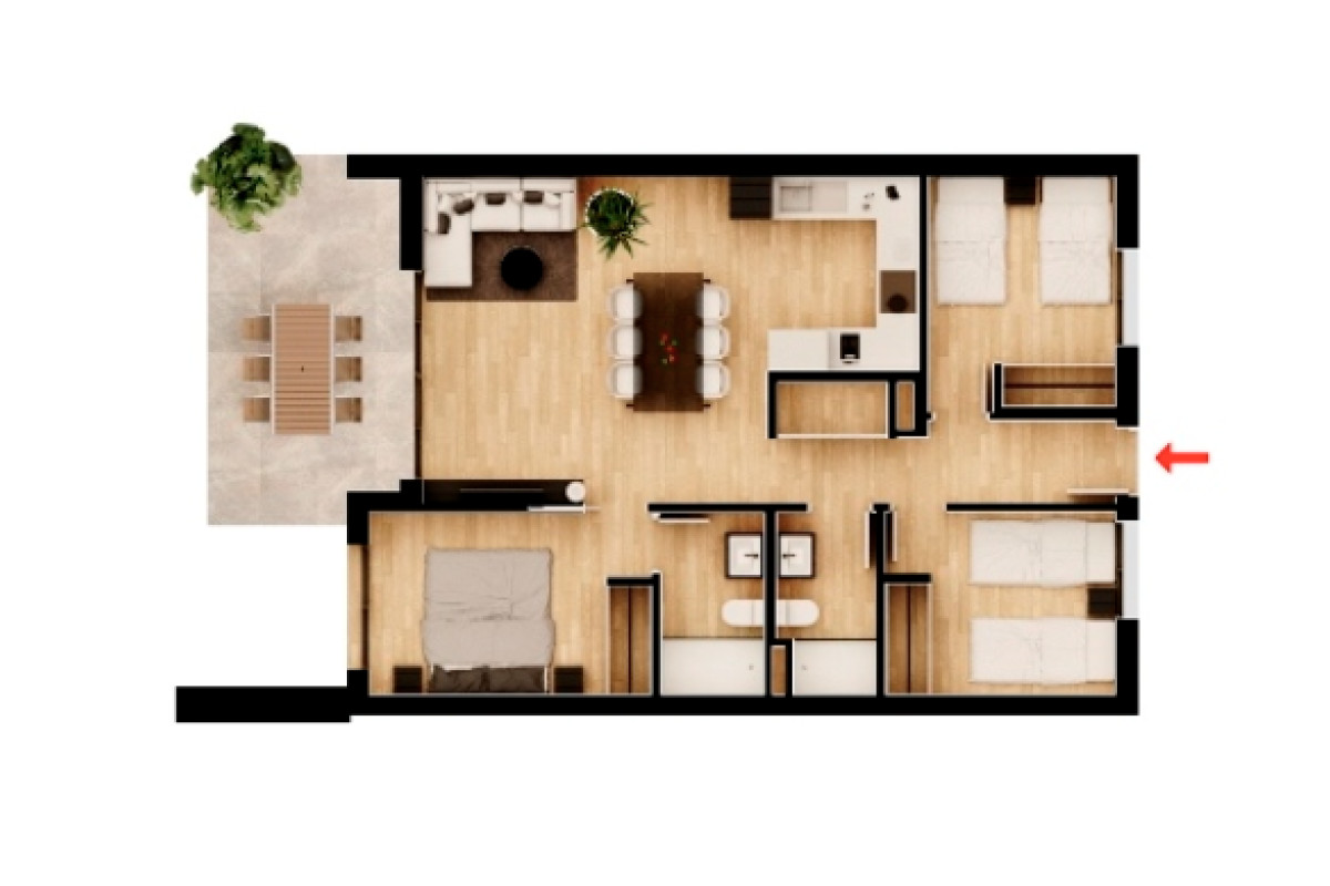 New construction Amara in Gran Alacant plan 1