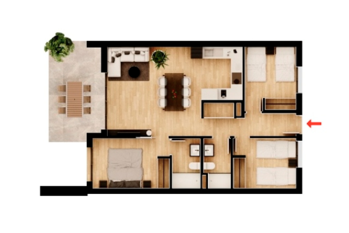 New construction Amara in Gran Alacant plan 2