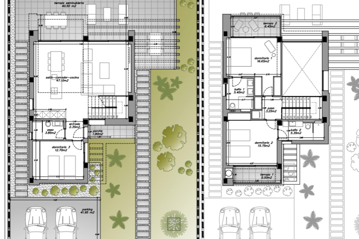 Obra nueva Coral Village en Finestrat (Revista) plan 3