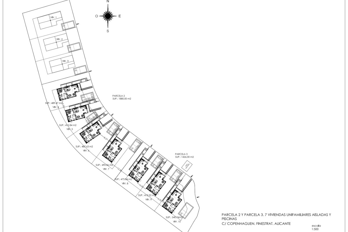Nowa nieruchomość Finestrat Hills w Finestrat plan 1