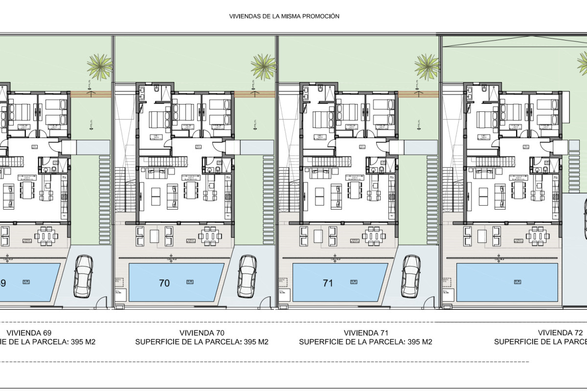 Nowa nieruchomość Modelo Blue w Finestrat plan 1