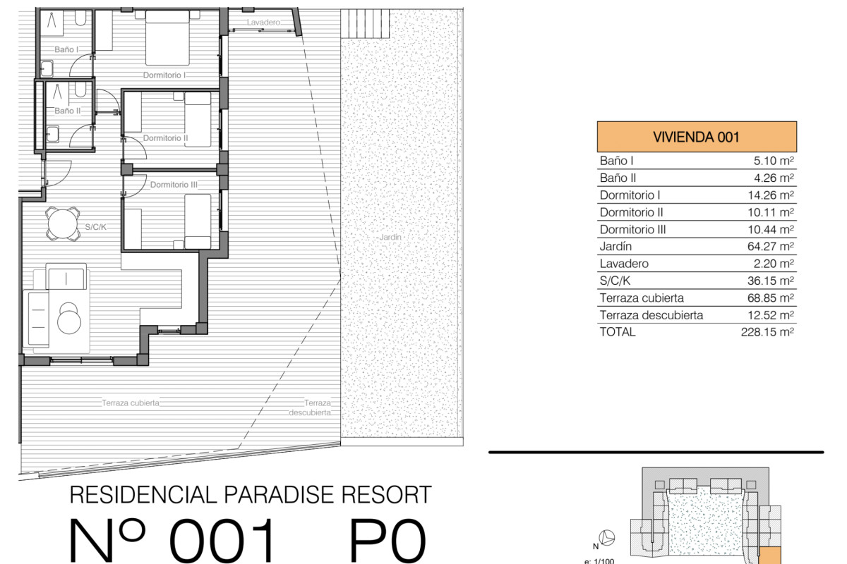Новостройка Paradise Resort в Сан-Мигель-де-Салинас plan 3