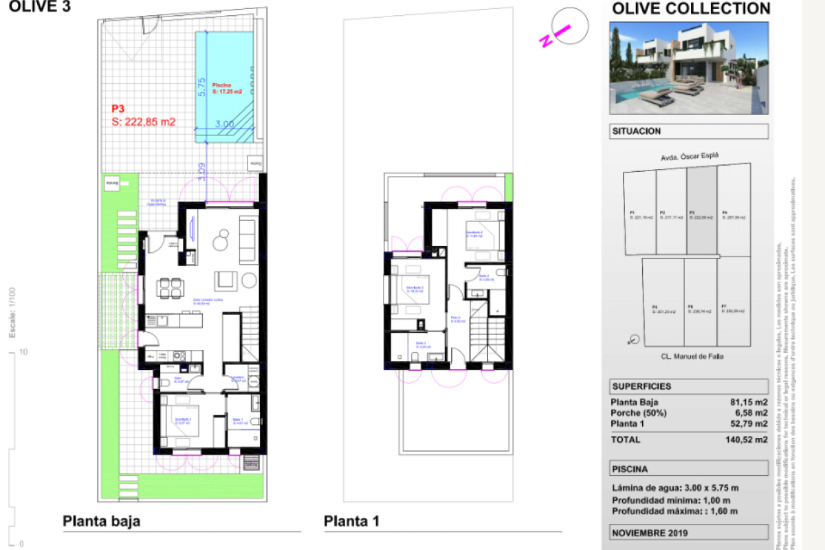 Venta de duplex en , Daya Nueva plan 4