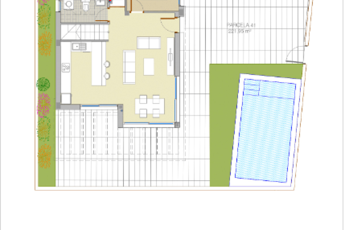 Nowa nieruchomość Alba Salina 3 F3,F4,F5 w Los Montesinos plan 2
