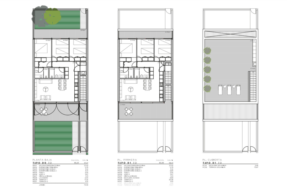 New construction MIRASAL in Torrevieja plan 3