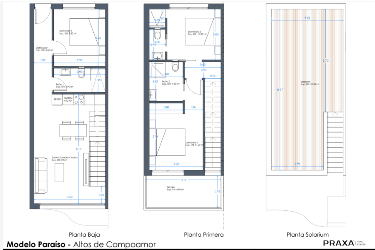 New construction Altos de Campoamor PARAISO in Orihuela plan 2