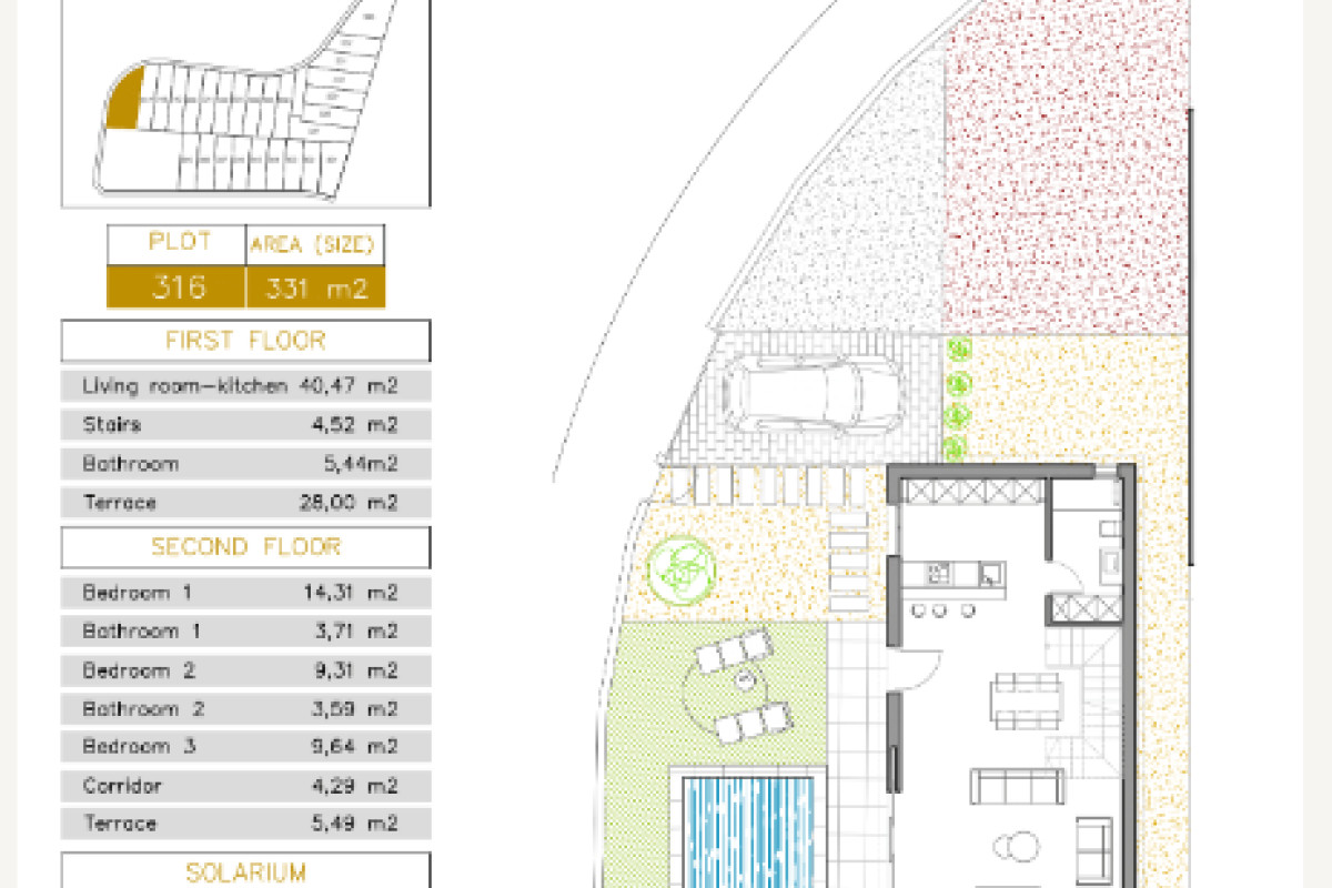 Nowa nieruchomość Villarmartin Paradise_NAUTIC CXL w Orihuela plan 2