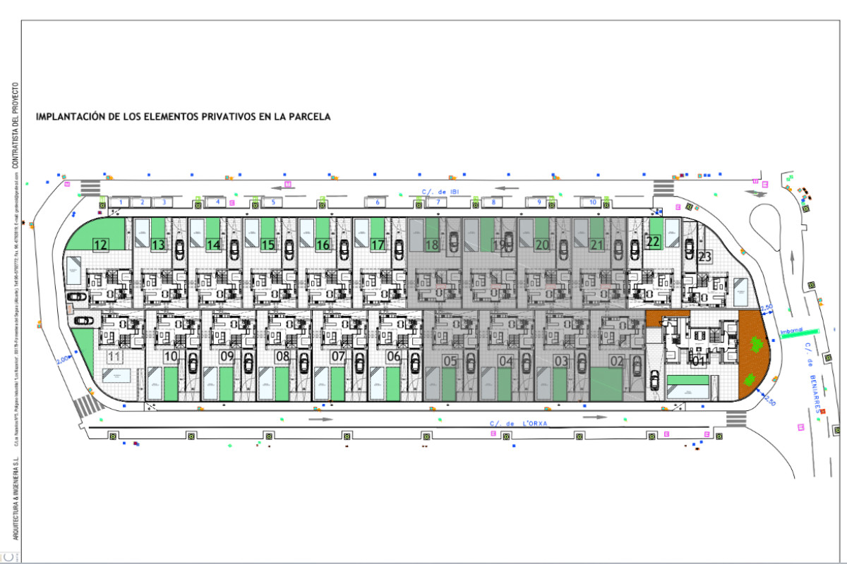 Obra nueva L Amerador en El Campello (Revista) plan 1