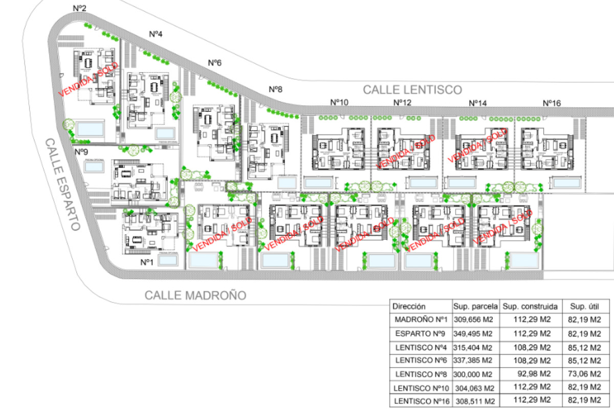 Obra nueva Vistas El Castillo II en Pilar de la Horadada (Revista) plan 1
