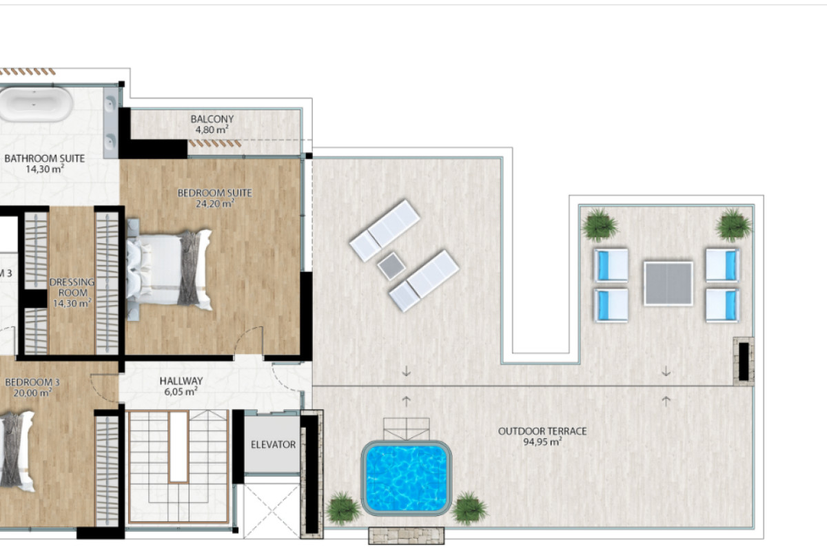 New construction Villa Orendella y Tauro in Alfaz del Pi plan 4