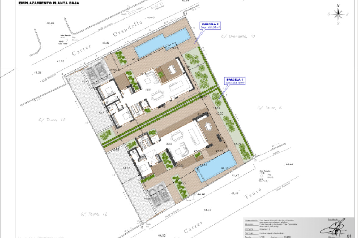 New construction Villa Orendella y Tauro in Alfaz del Pi plan 5