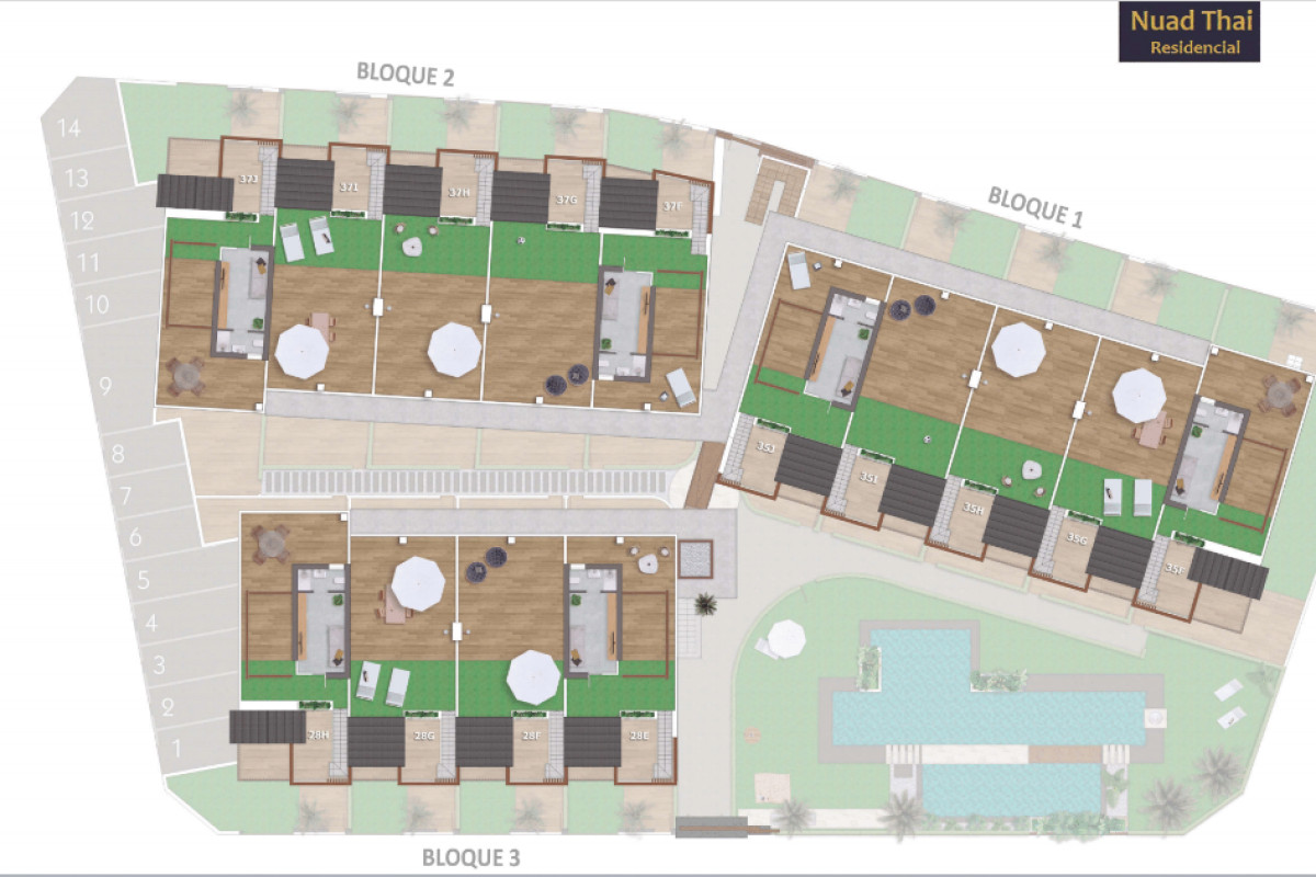 Obra nueva Nuad Thai en Pilar de la Horadada (Revista) plan 4
