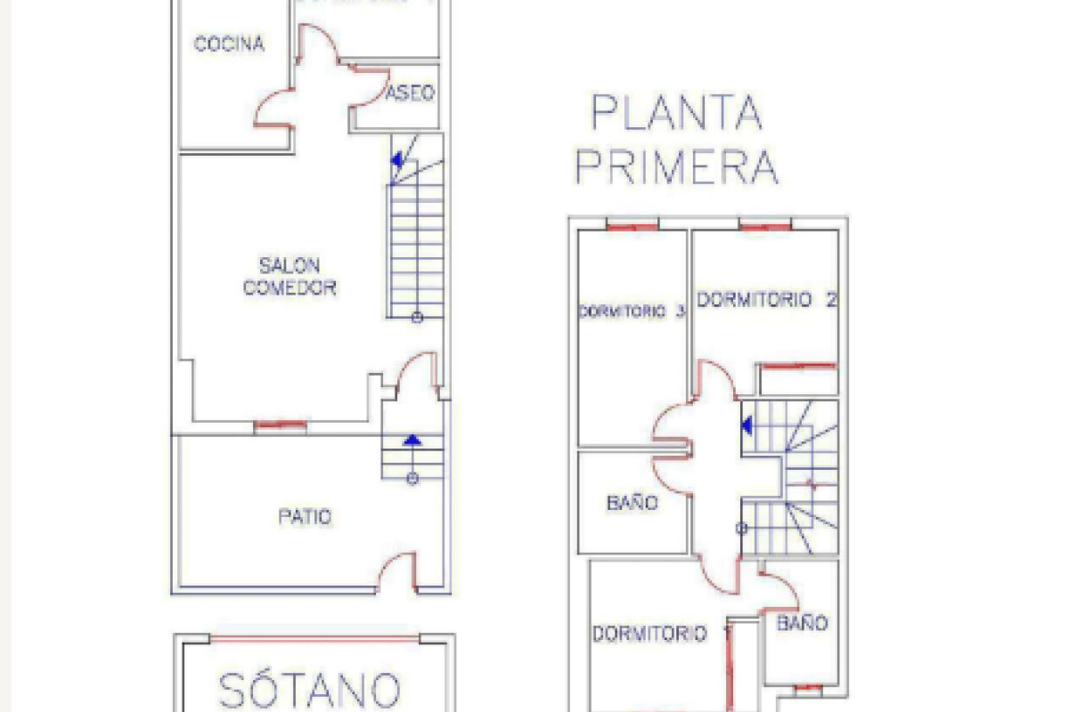 Duplex sale in , Bigastro plan 2