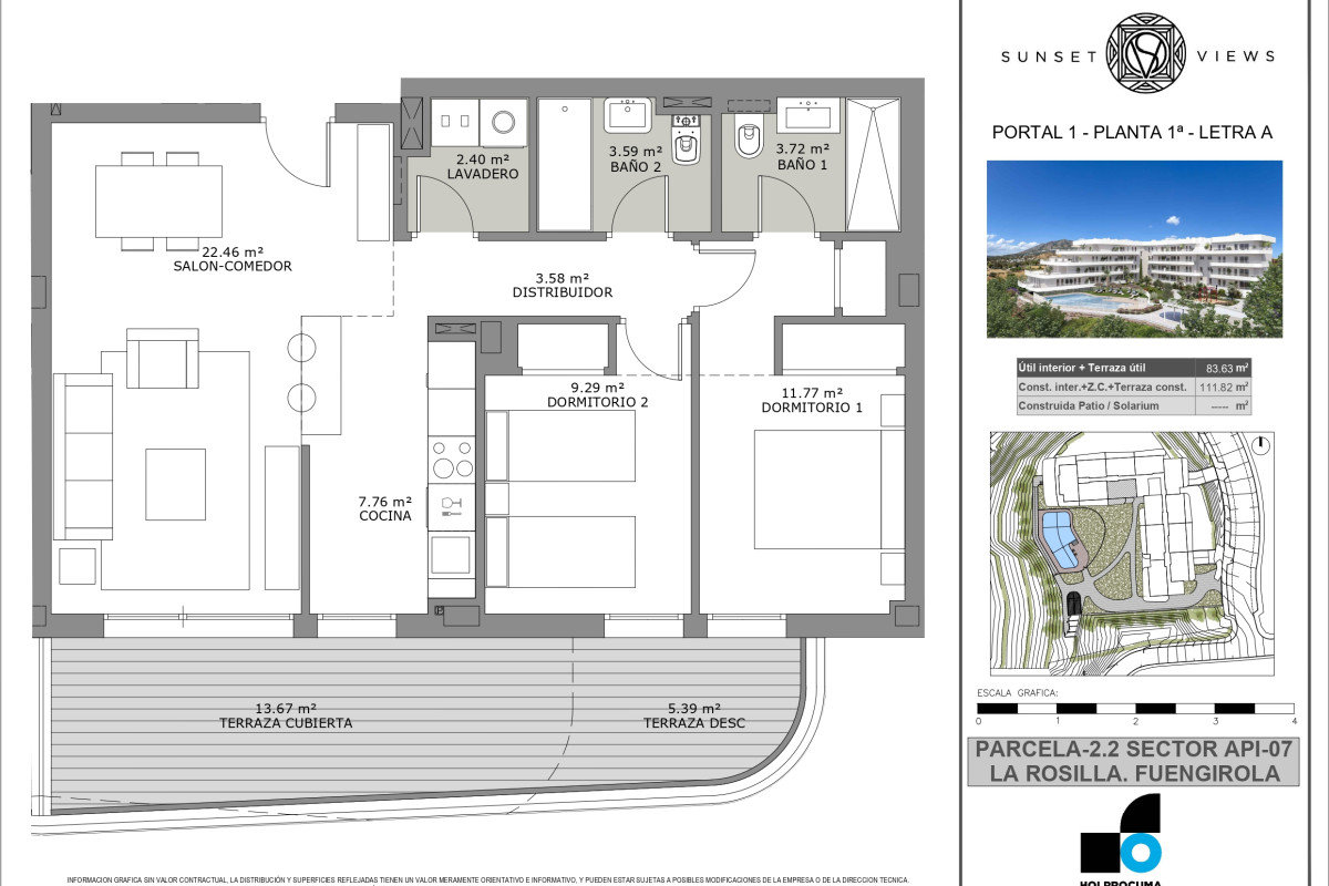 Obra nueva Sunset Views en Fuengirola (Revista) plan 2