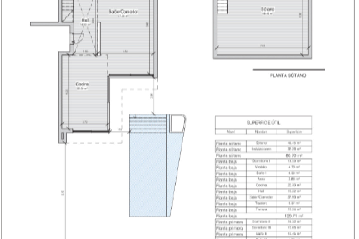 Nowa nieruchomość BS La Zenia w Orihuela plan 2