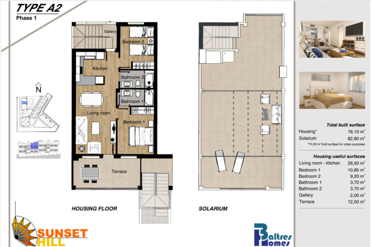 Nowa nieruchomość Sunset Hill Residential w Orihuela plan 2