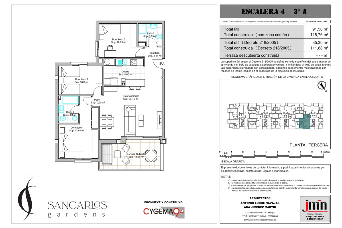 Venta de piso en Avenida san carlos, 6, Benalmádena
 plan 3