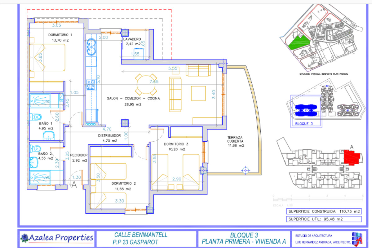 Nowa nieruchomość Edificio Las Vilas 2 w La Villajoyosa / Vila Joiosa plan 2