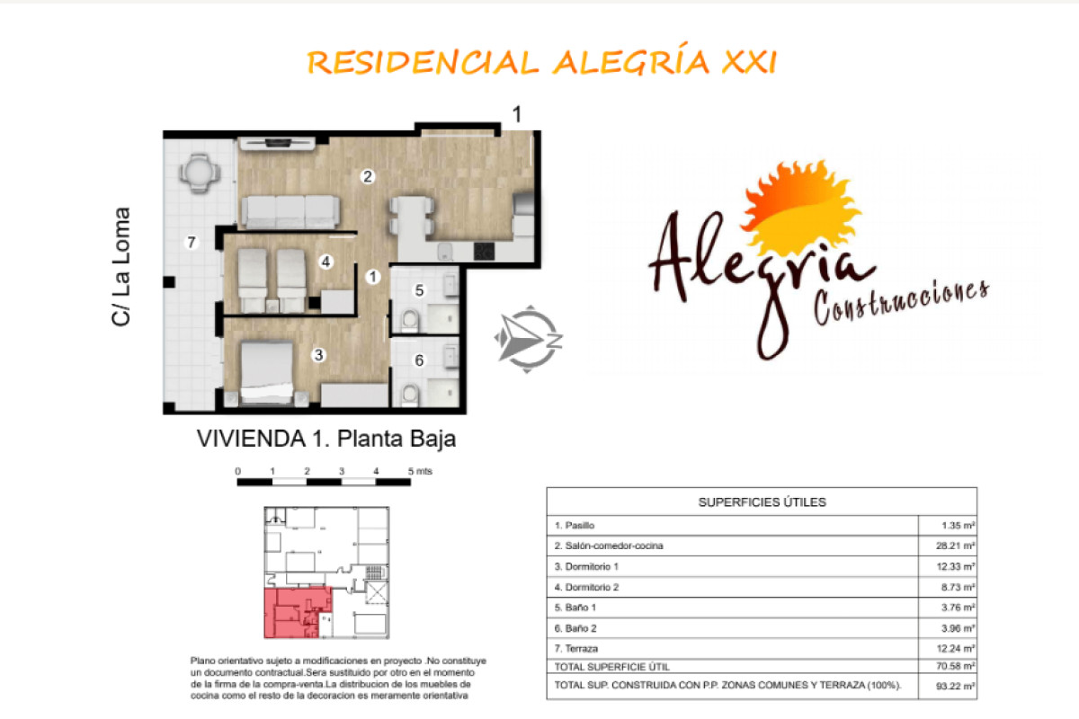 Venta de ático en La Loma 55, Torrevieja plan 3