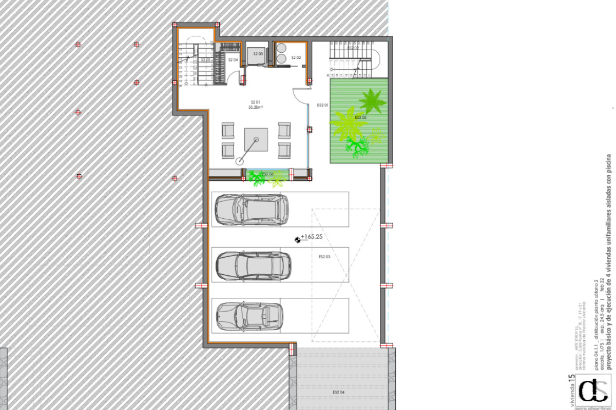 Obra nueva Villas Montroyal Fase III en Finestrat (Revista) plan 1