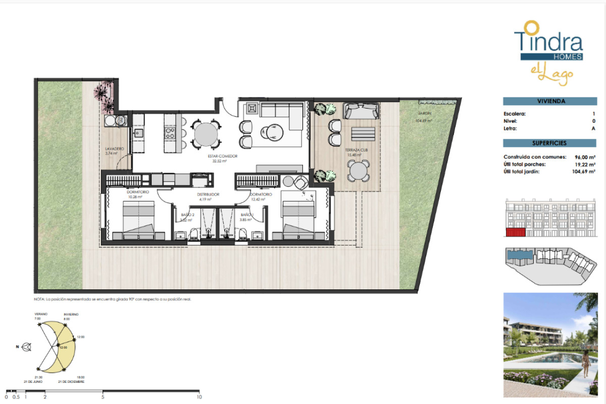 Obra nueva Tindra Homes El Lago en Torre-Pacheco (Revista) plan 2
