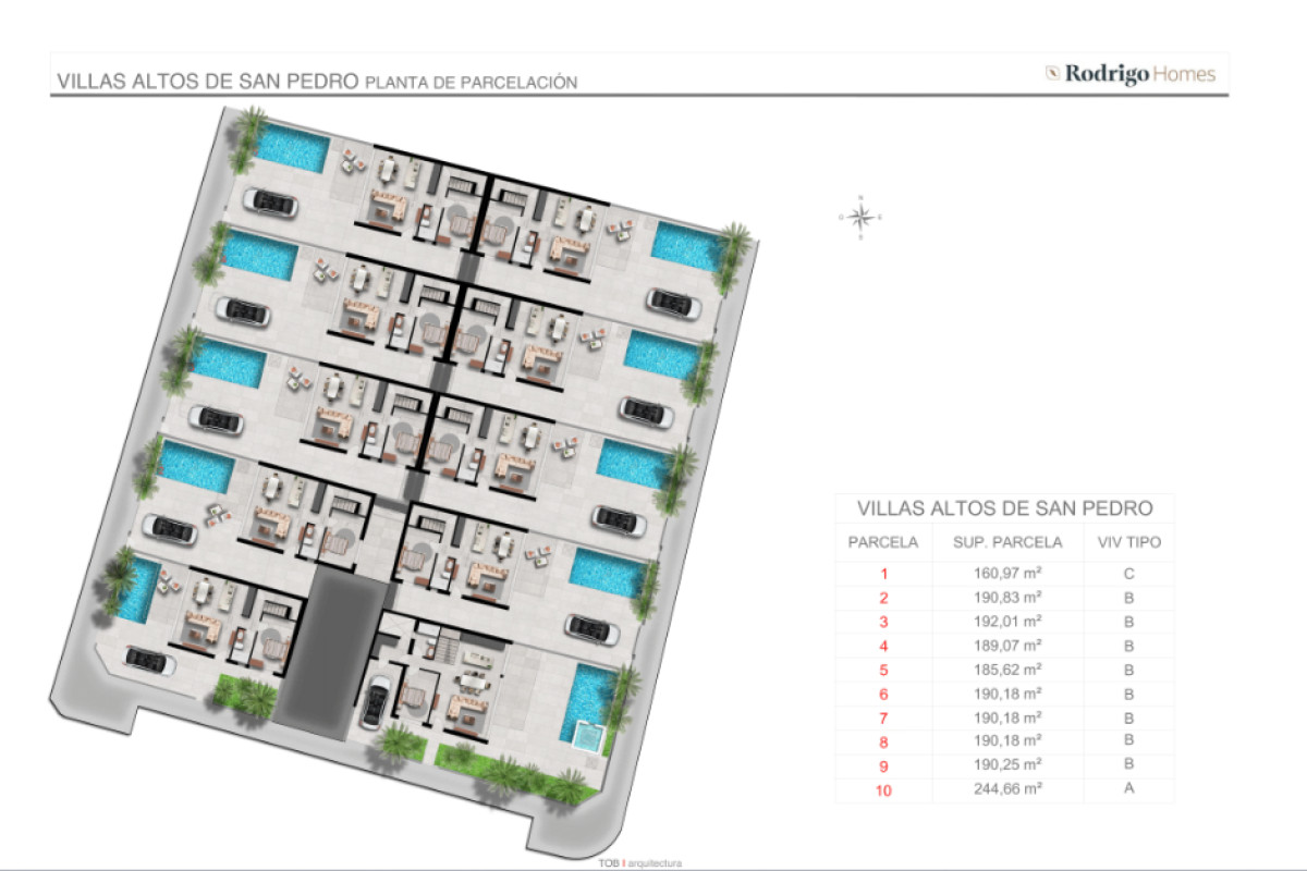 Obra nueva Altos de San Pedro en San Pedro del Pinatar (Revista) plan 2