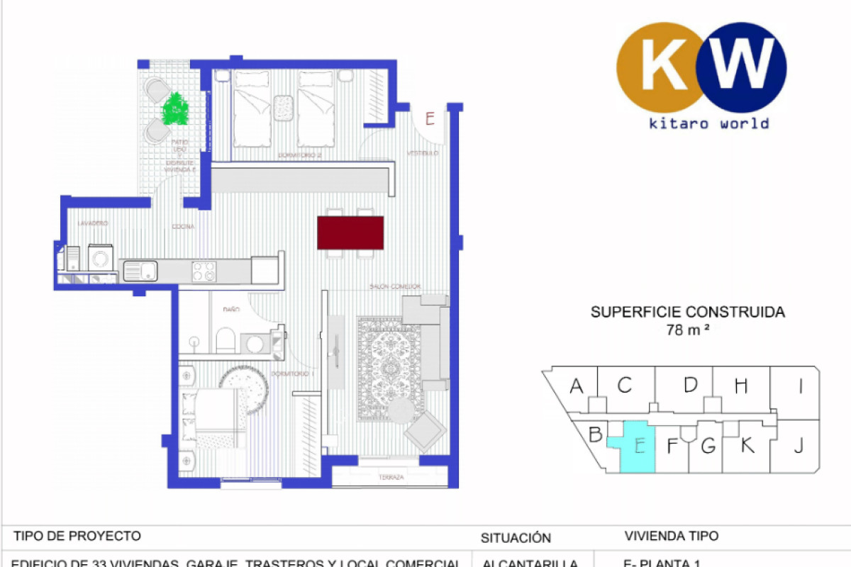 Продажа квартиры на Avda. Murcia 90, Алканарилья
 plan 3