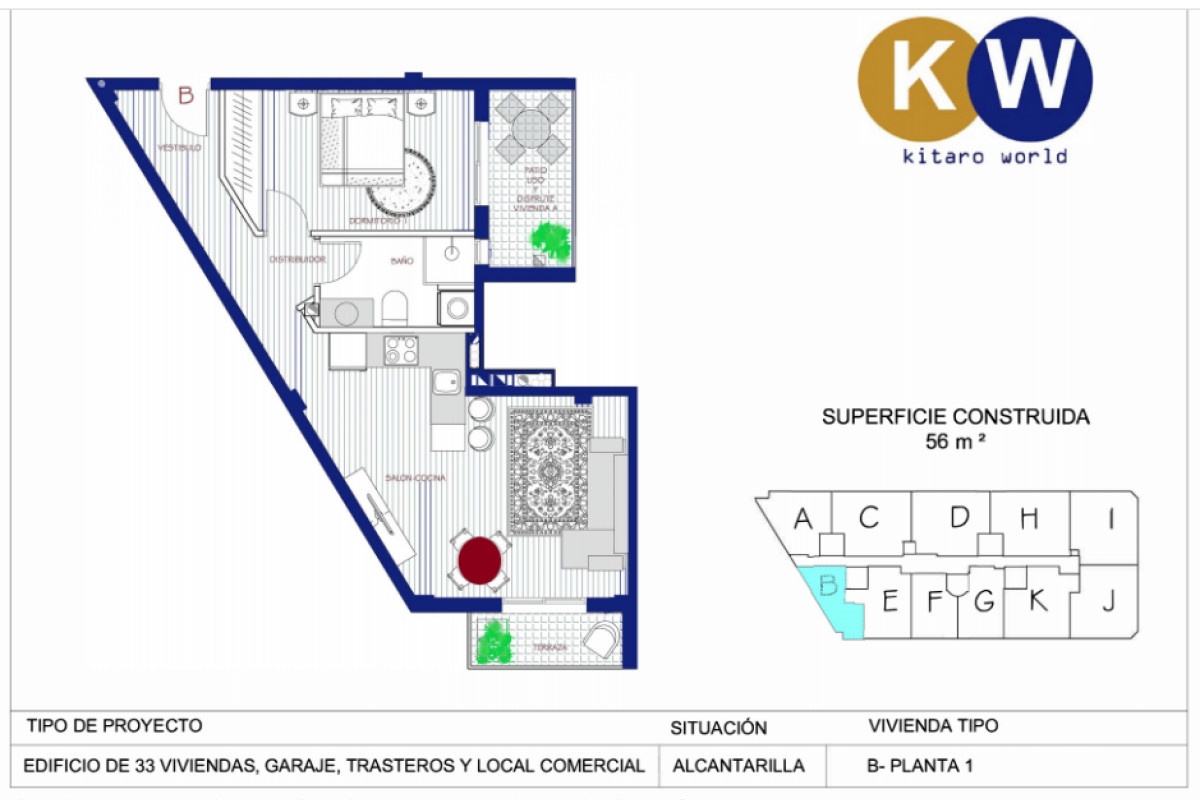 Продажа квартиры на Avda. Murcia 90, Алканарилья
 plan 4