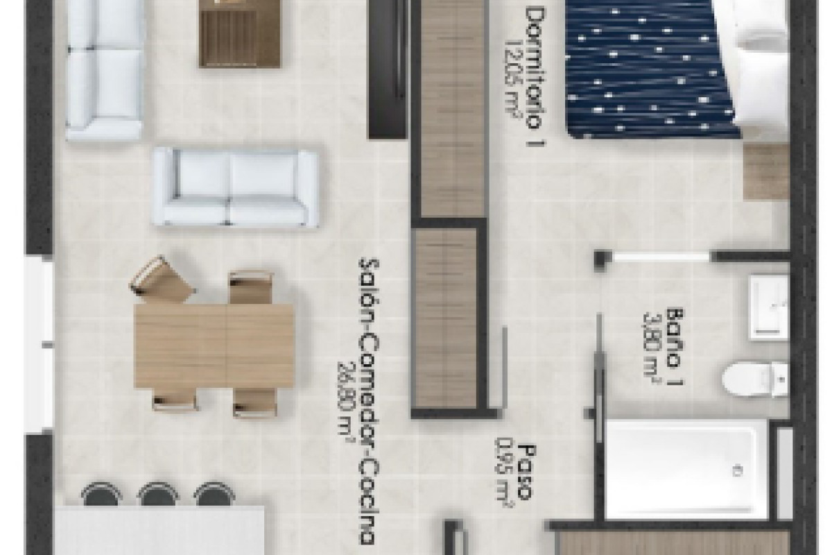 Mirador del Condado_Apartamentos, Alhama de Murcia
 plan 1