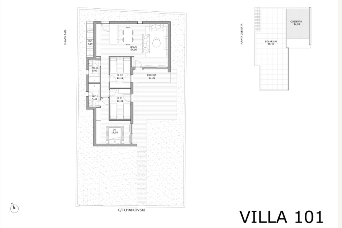 Obra nueva Villas de la Sal en San Miguel de Salinas (Revista) plan 1