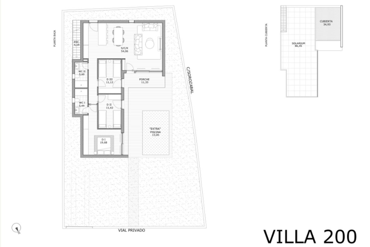 Obra nueva Villas de la Sal en San Miguel de Salinas (Revista) plan 3