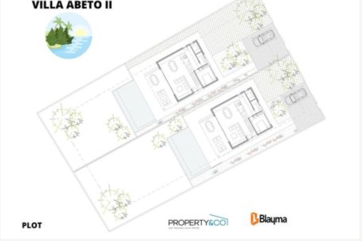 New construction Villa Abeto II in Pilar de la Horadada plan 1