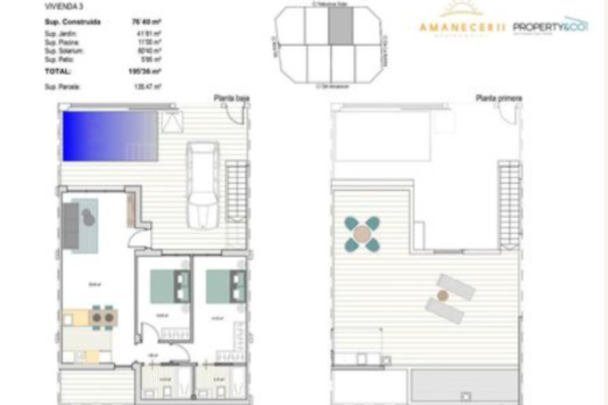 Venta de duplex en Arco Iris esq Del Amanecer sn, Torre-Pacheco plan 4