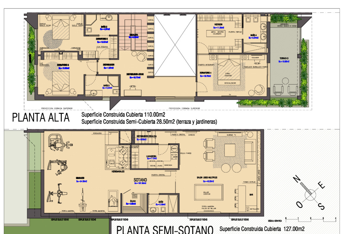 Obra nueva Lux Villas Los Balcones en Torrevieja (Revista) plan 3