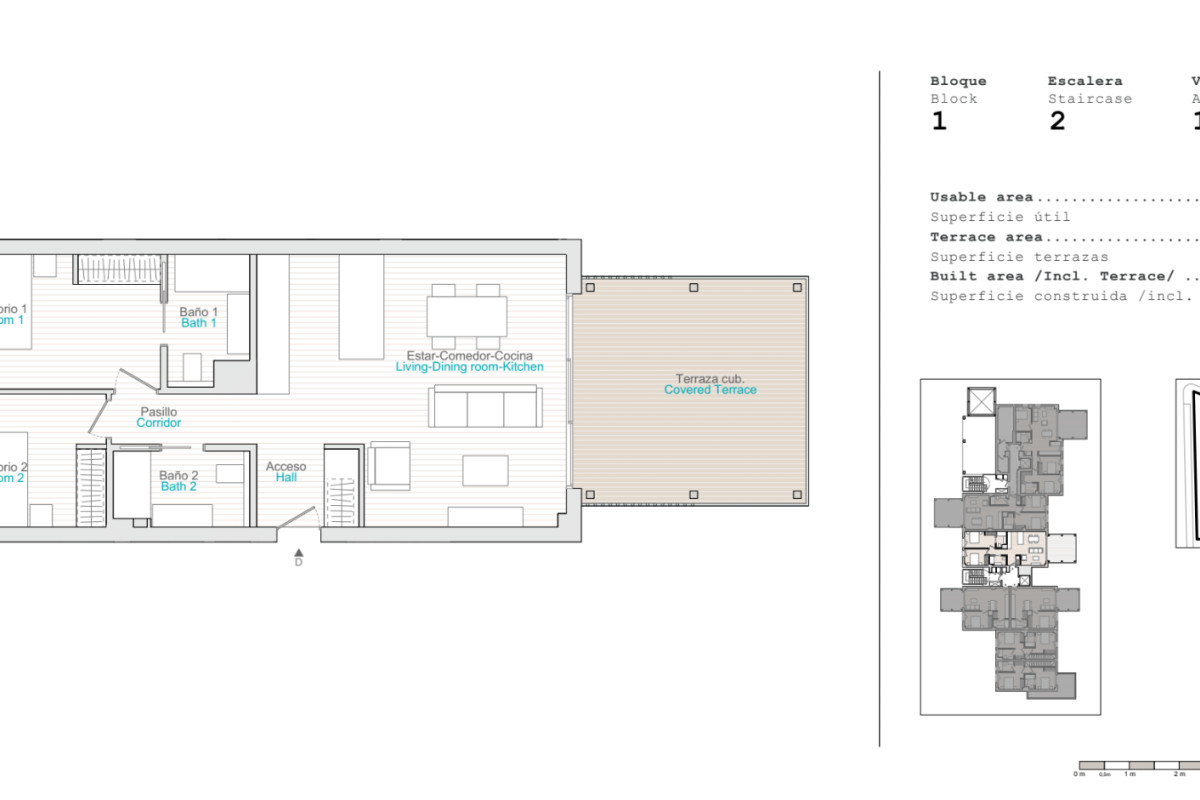 New construction Talasa Caelus I-II in El Verger plan 1