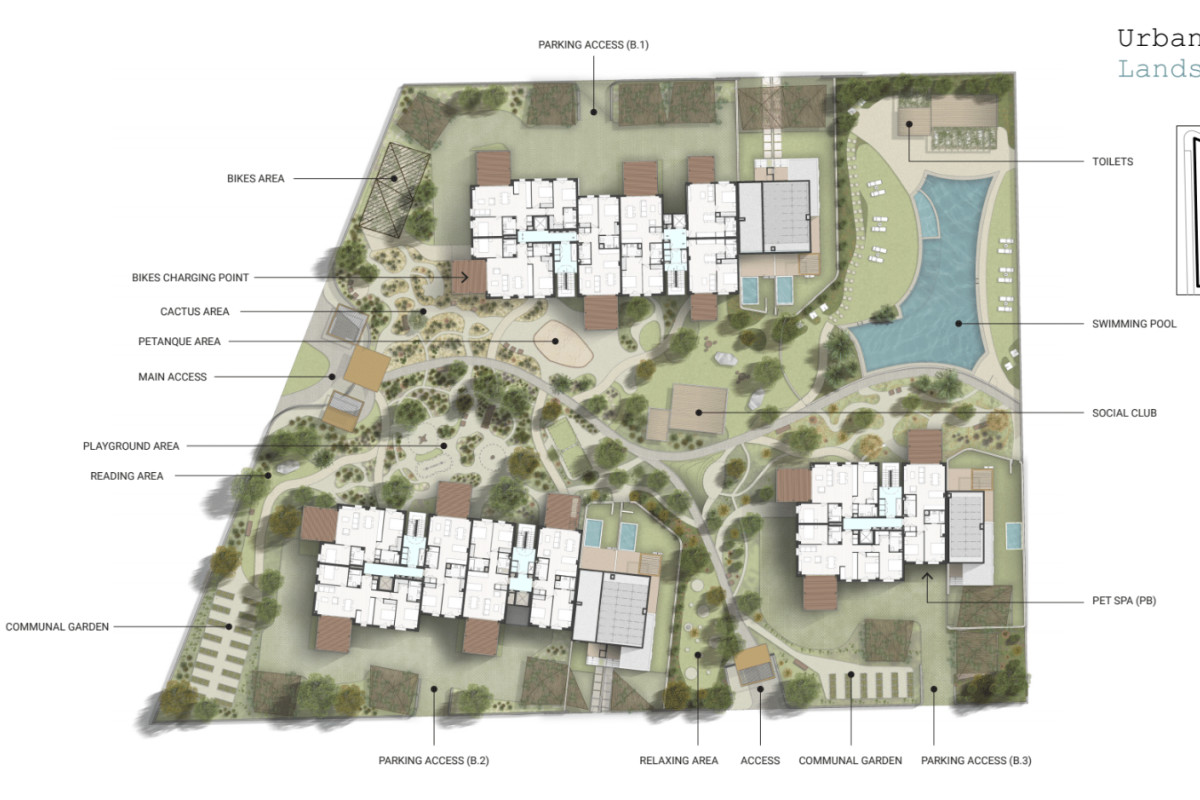New construction Talasa Caelus I-II in El Verger plan 2