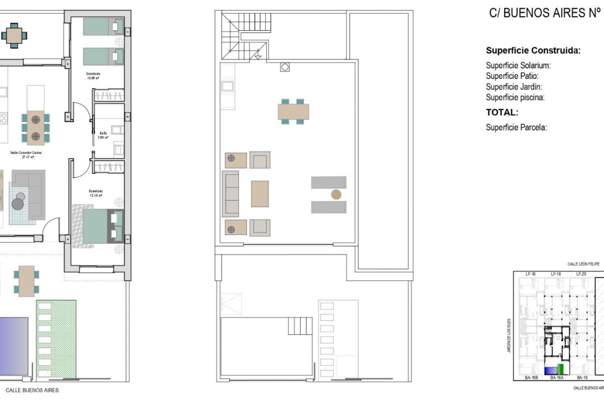 Sale of townhouse in , Dolores de Pacheco plan 1