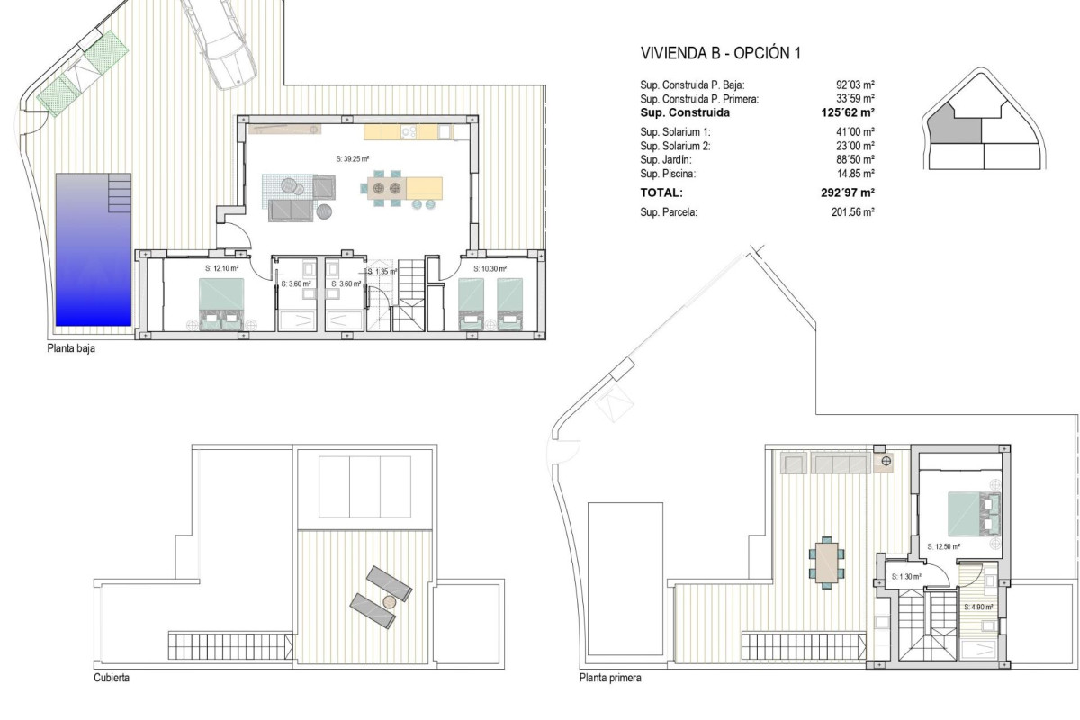 Venta de duplex en Calle Arrecife 2, San Javier plan 1