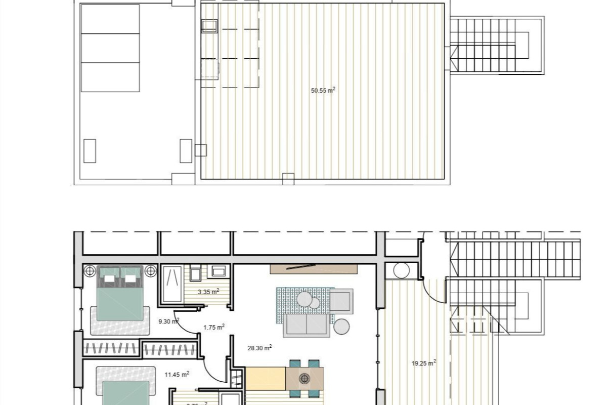 Obra nueva EL ALBA MEDITERRANEAN RESORT - Rainbow Your Place en Torre-Pacheco (Revista) plan 3
