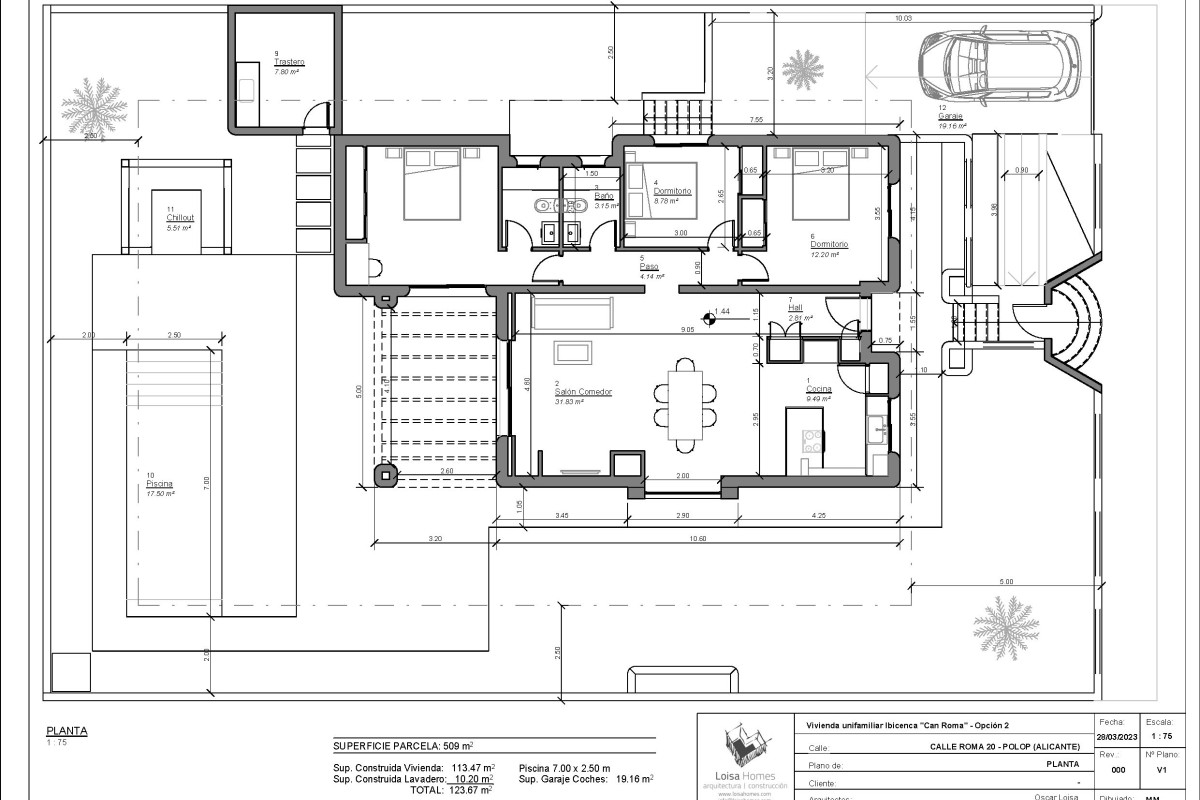 New construction Polop Roma 2N in Polop plan 3