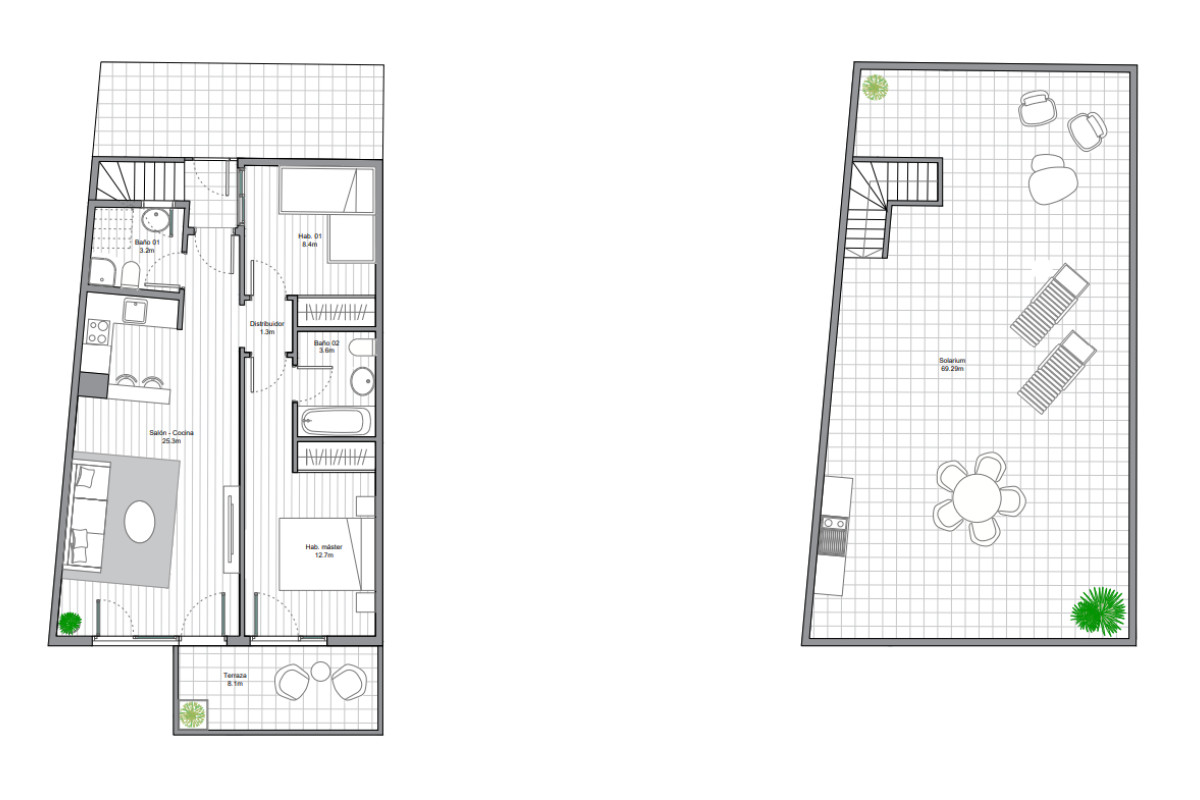 New construction Miramar Orihuela Costa in Orihuela plan 1