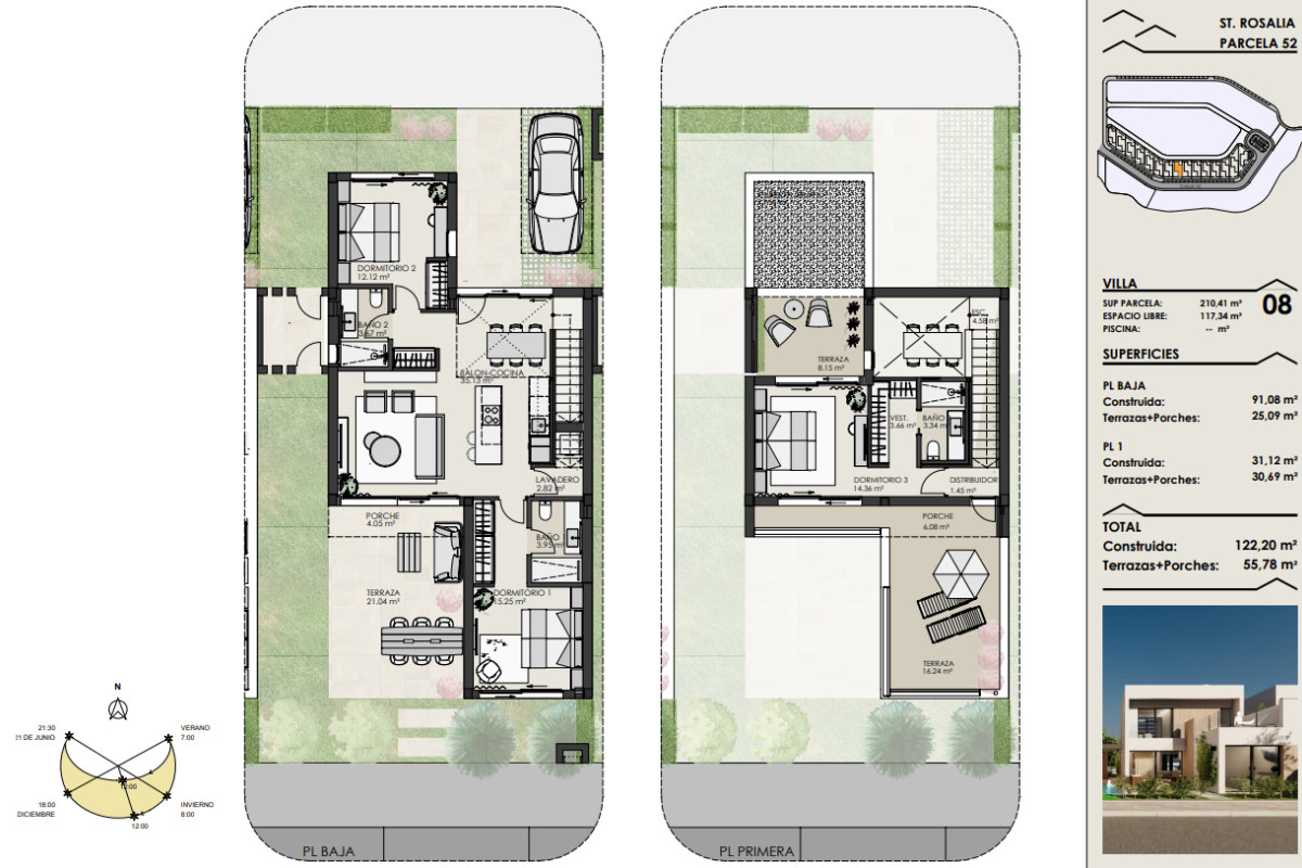 Новостройка Santa Rosalia Lake_Zen Sakura в Торре-Пачеко plan 3