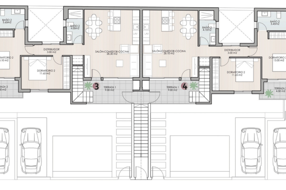 Obra nueva Kamendy en San Pedro del Pinatar (Revista) plan 2