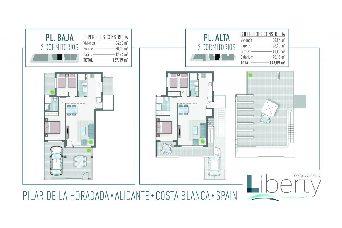 New construction Residencial Liberty in Pilar de la Horadada plan 1