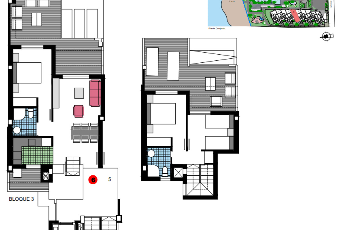 Obra nueva L Estanyo Villa Romana en Denia (Revista) plan 1