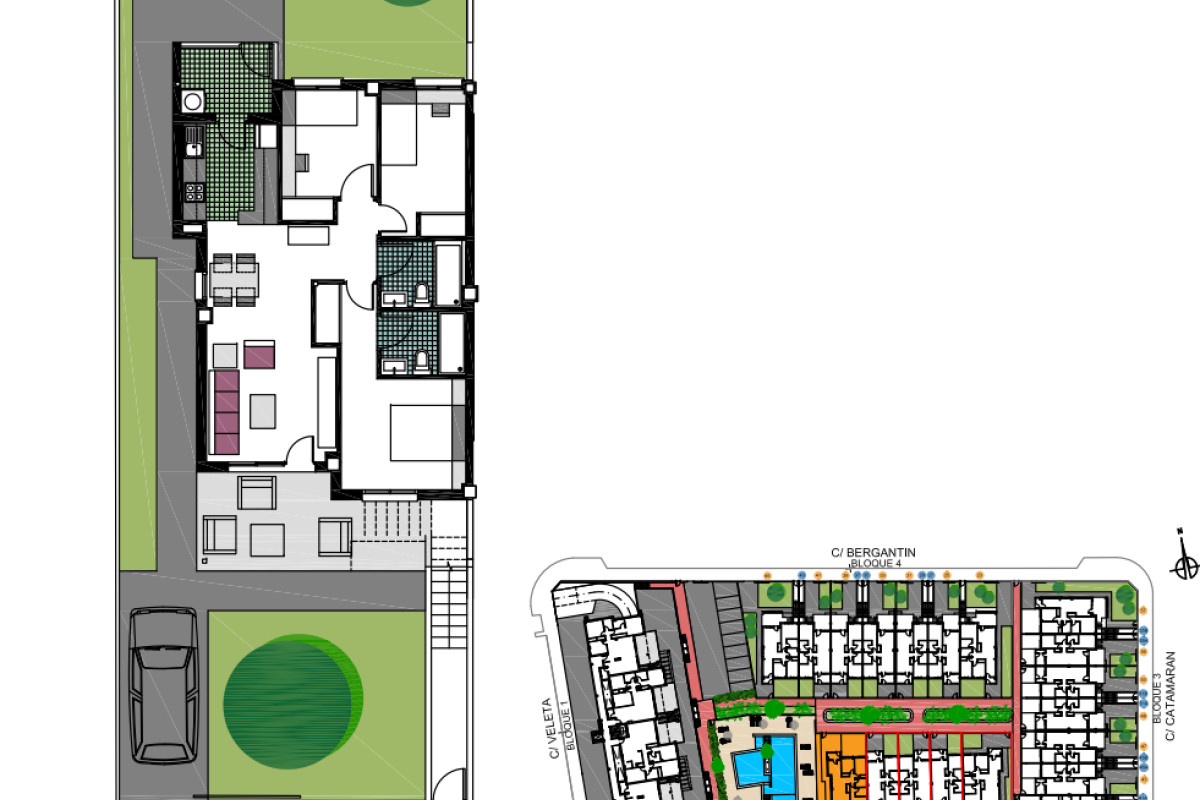 Sale of apartment in Galera (esq Veleta) sn, Pilar de la Horadada
plan 1
