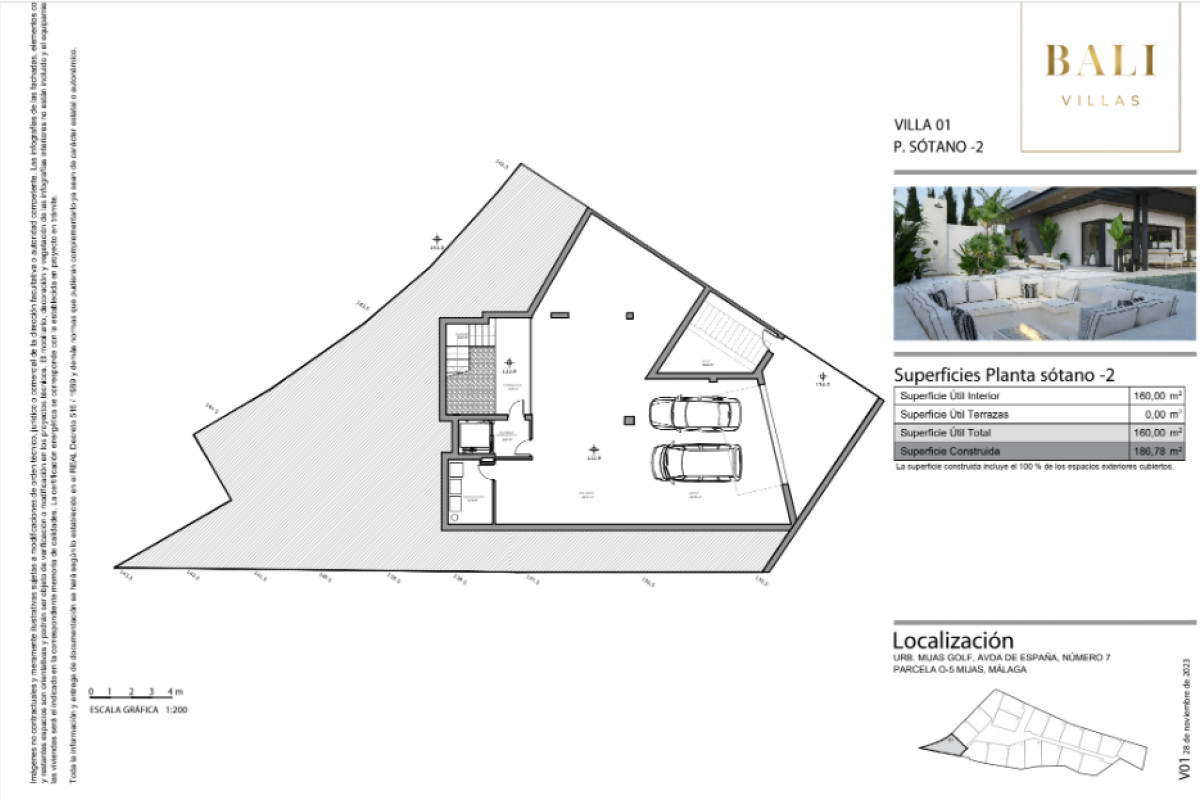 Obra nueva BALI VILLAS en La Cala de Mijas (Revista) plan 1