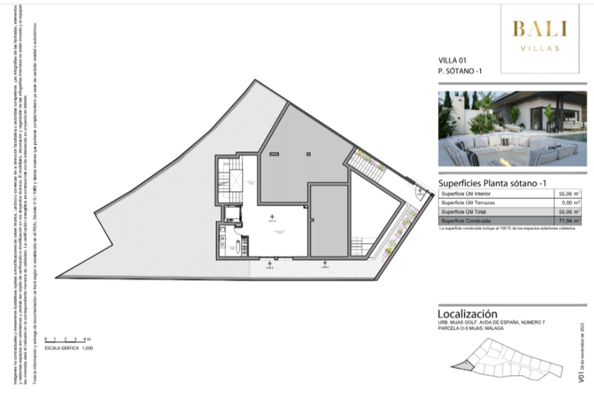 Obra nueva BALI VILLAS en La Cala de Mijas (Revista) plan 2