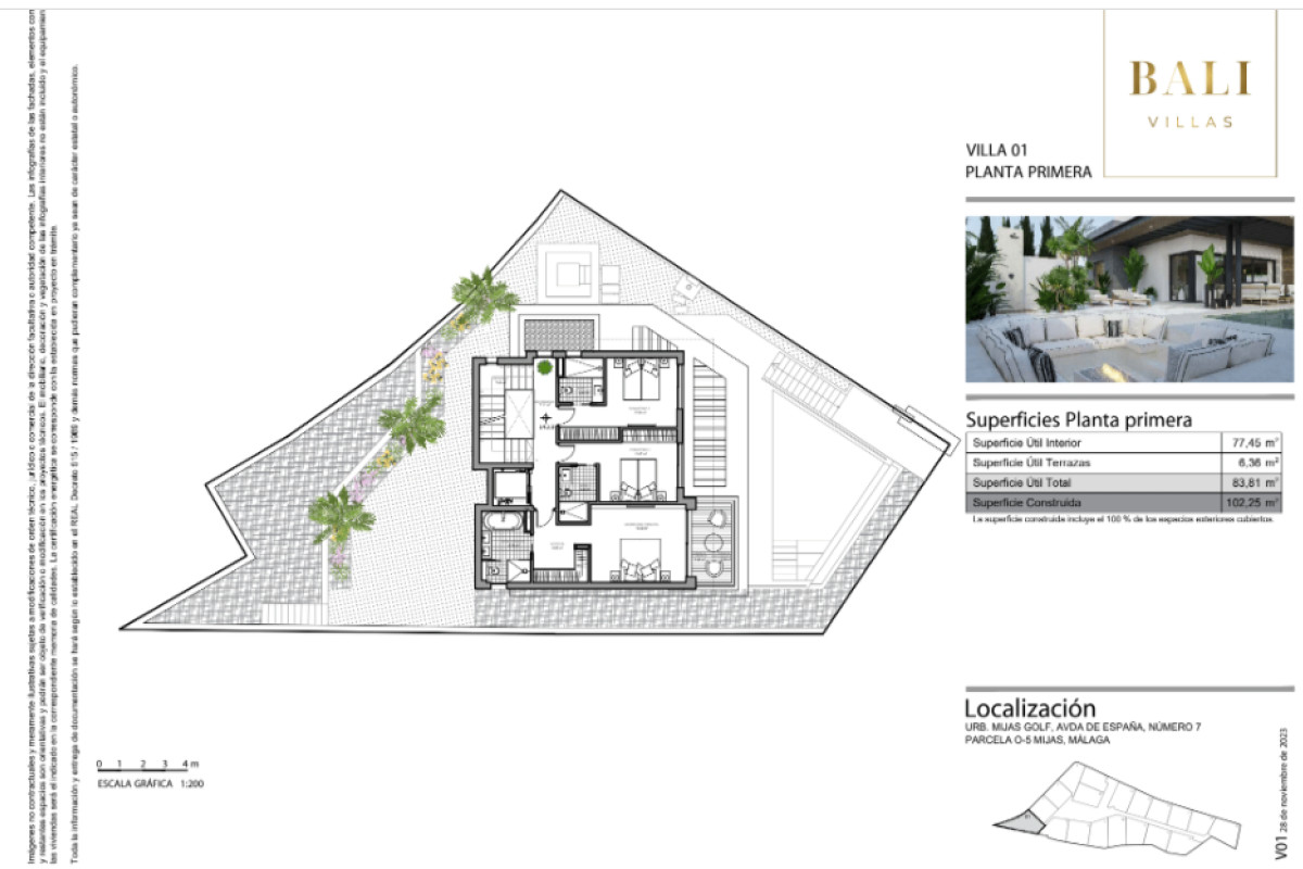 Obra nueva BALI VILLAS en La Cala de Mijas (Revista) plan 4